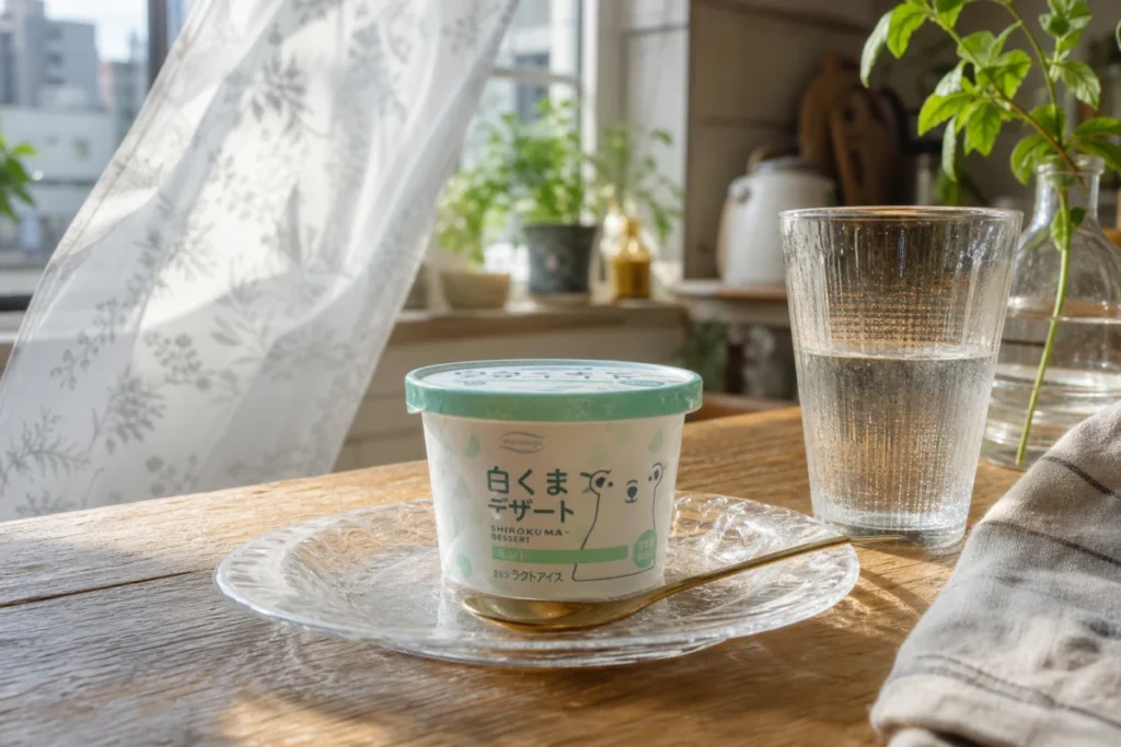 みにかっぷあいすとひかりのかぜ